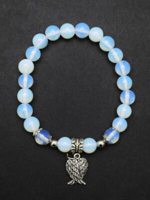 Bracelet Beaded Opalite 8mm