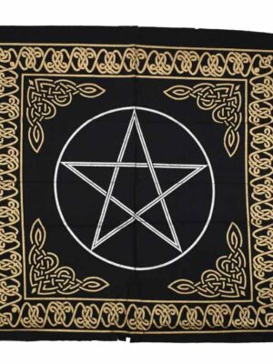 Altar Cloth Pentagram 60X60cm