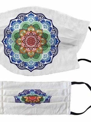 Mask Lotus Blue 2PCS