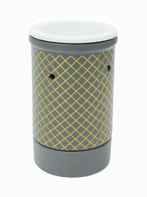 Oil Burner Ceramic Grey 5.5"