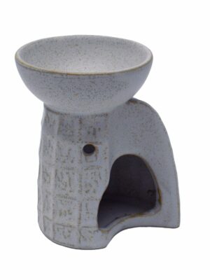 Oil Burner Ceramic Brown 5"