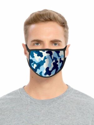 Mask Camouflage Army Blue 2PCS