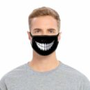 Mask Black Smiling 2PCS