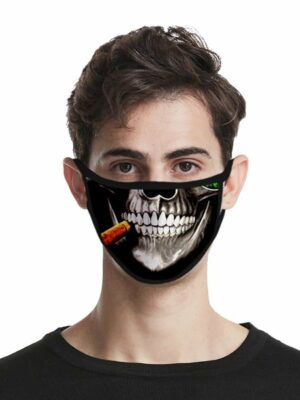 Mask Skull Smoking 2PCS