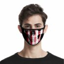 Mask Skull American Flag 2PCS