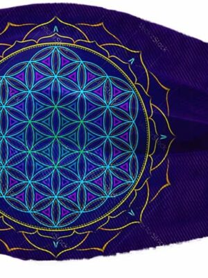 Mask Flower of Life 2PCS