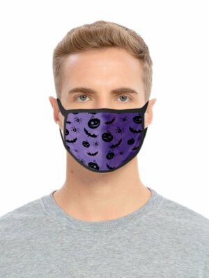 Mask Halloween Pumpkin/Bat 2PCS