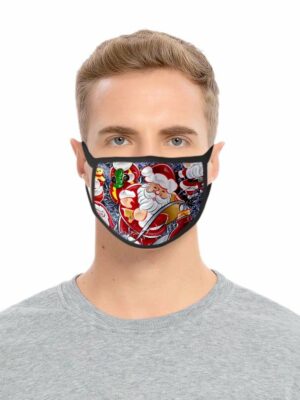 Mask Xmas Santa 2PCS