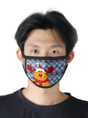 Mask Xmas Raindeer 2PCS