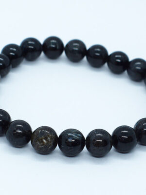 Bracelet 8mm Bead Arfvedsonite