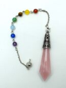 Pendulum Drop Rose Quartz Chakra