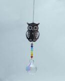 Suncatcher Crystal Chakra Owl