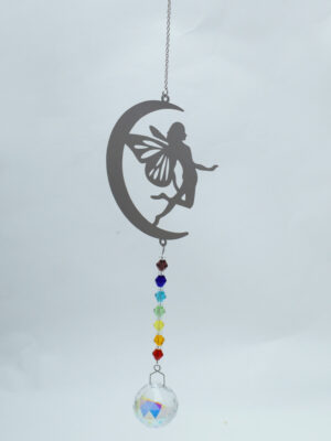 Suncatcher Crystal Moon/Fairy