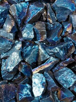 Stone Rough Blue Aura 4-5cm