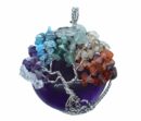 Pendant Chakra Tree Amethyst