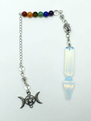 Pendulum Triple Moon Opalite