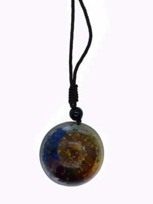 Necklace Ammolite Chakra Orgon