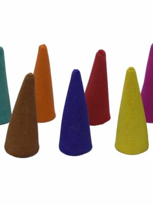 Incense Cone Large Mix. Bag of 35pcs