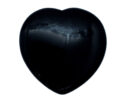 Worry Stone Heart Obsidian