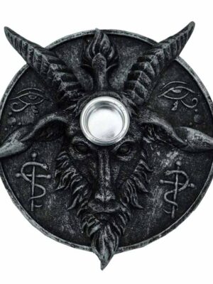 Incense Candle Holder Baphomet