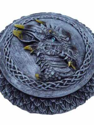 Box Dragon Head Round Black
