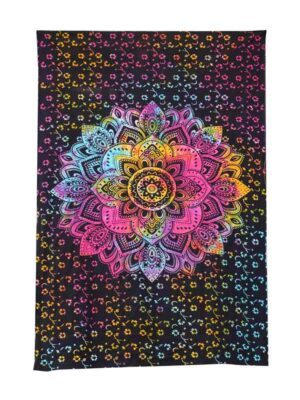 Bedspread Single Lotus Multi