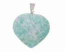 Pendant Amazonite Heart