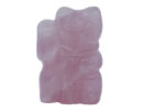 Waving Cat Rose Quartz Stone