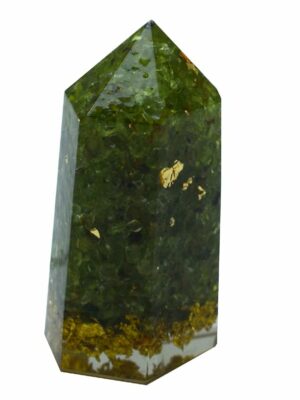 Point Orgone Peridot