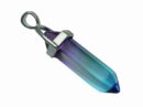 Pendant Fixed Wand Aura Purple