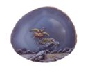 Stone Agate Slice Turtle