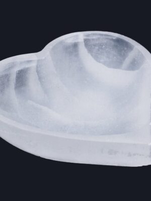 Selenite Bowl Heart Shape 10cm