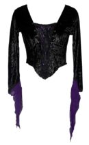 Dark Star Blouse Purple S-M