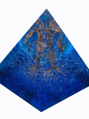 Pyramid Orgone Blue Tree