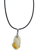 Necklace Citrine Rough Stone