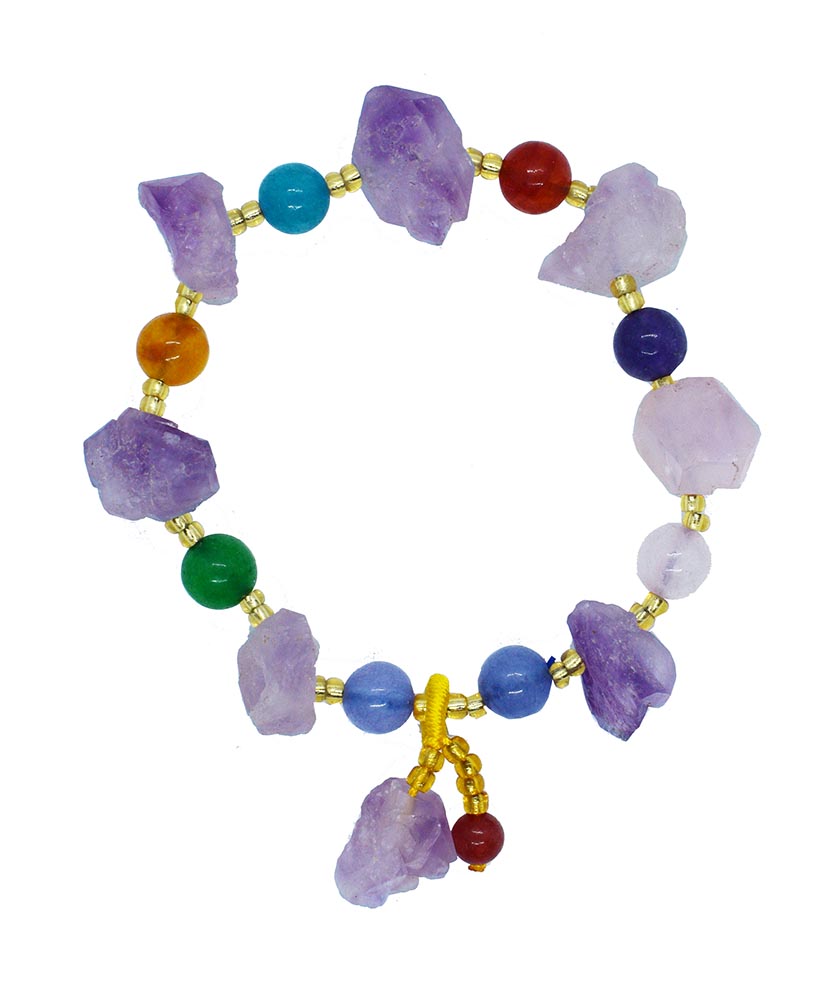 Bracelet Rough Amethyst