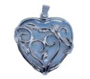 Pendant Heart In Cage Opalite