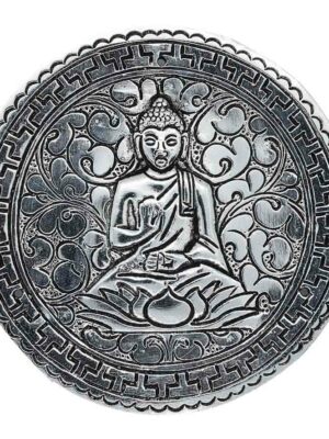 Cone Holder Aluminium Buddha