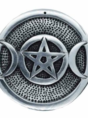 Ashcatcher Alum Round Triple Moon