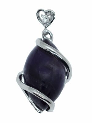 Pendant Amethyst Oval Shape