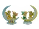 Two Fairies on Moon Set of 2 (CLEARANCE)