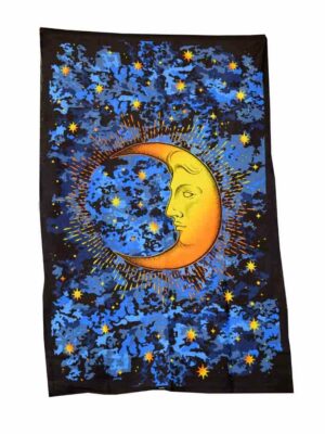 Bedspread Single Night Moon