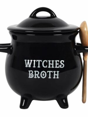 Cauldron Witches Broth Bowl