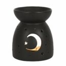 Oil Burner Mystical Moon Black