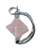 Pendant Merkaba Rose Quartz