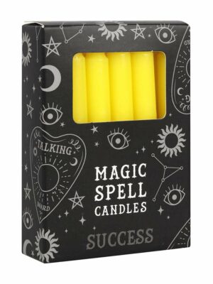 Spell Candles Success Yellow X12