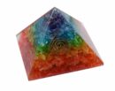 Pyramid Orgone 7 Chakra Approx.7X7.5