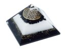 Pyramid Orgone Selenite/Tourma