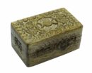 Box Wooden Triple Moon 5X3 In