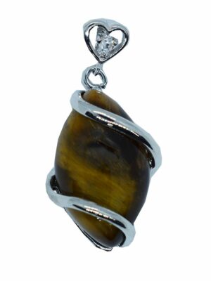 Pendant Oval Tiger Eye